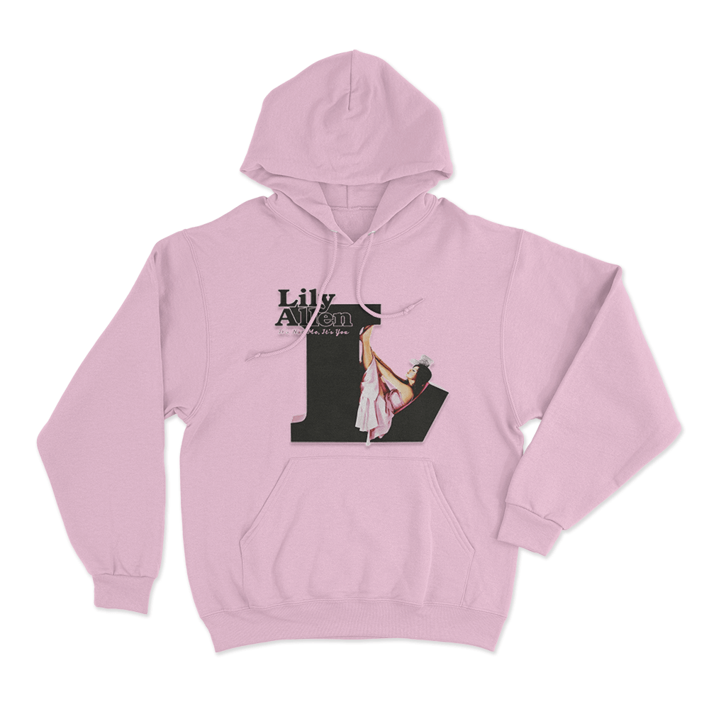Lily Allen - It's Not Me, It's You Hoodie Pink Lily Allen Its Not Me Its You Hoodie Pink