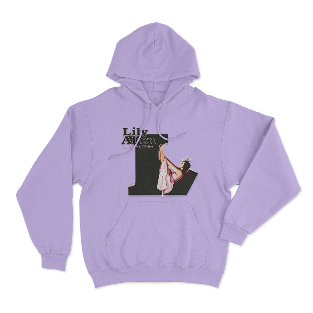 Lily Allen - It's Not Me, It's You Hoodie Purple Lily Allen Its Not Me Its You Hoodie Purple