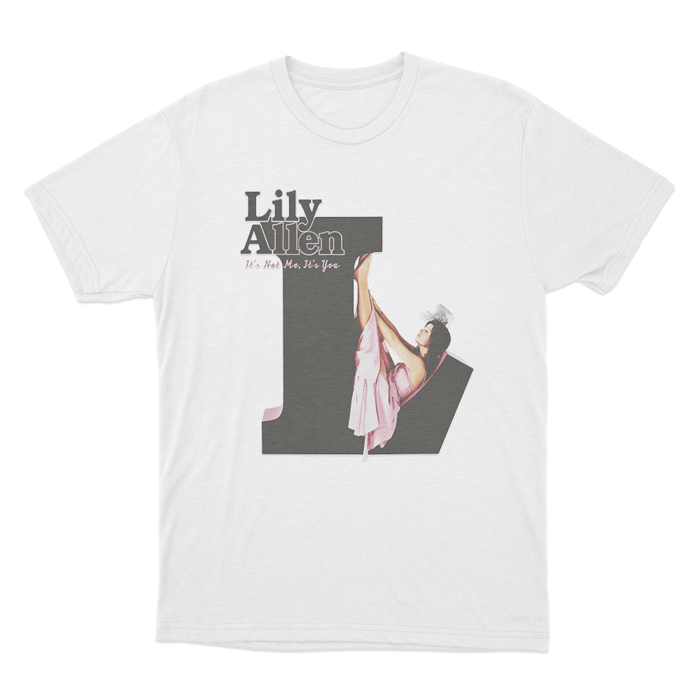 Lily Allen - It's Not Me, It's You T Shirt White Lily Allen Its Not Me Its You T Shirt White
