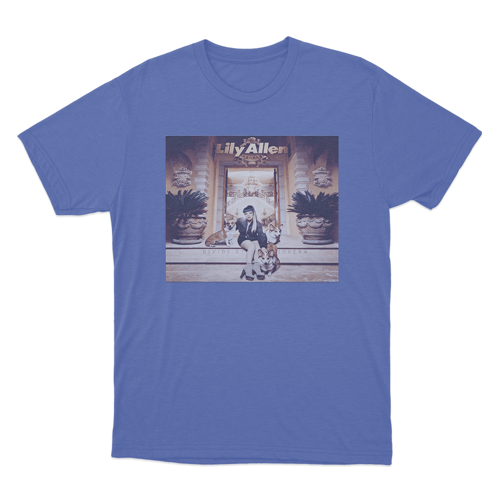 Lily Allen - Sheezus T Shirt Blue Lily Allen Sheezus T Shirt Blue