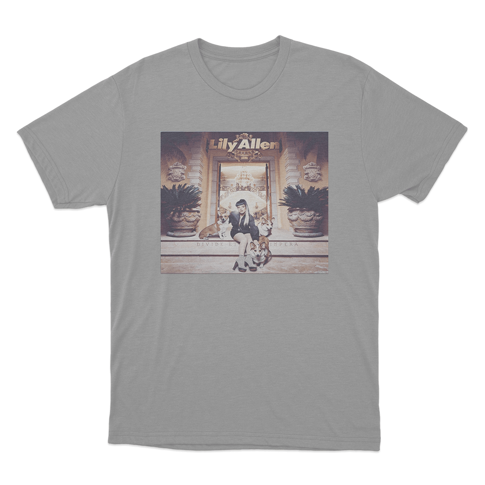 Lily Allen - Sheezus T Shirt Grey Lily Allen Sheezus T Shirt Grey
