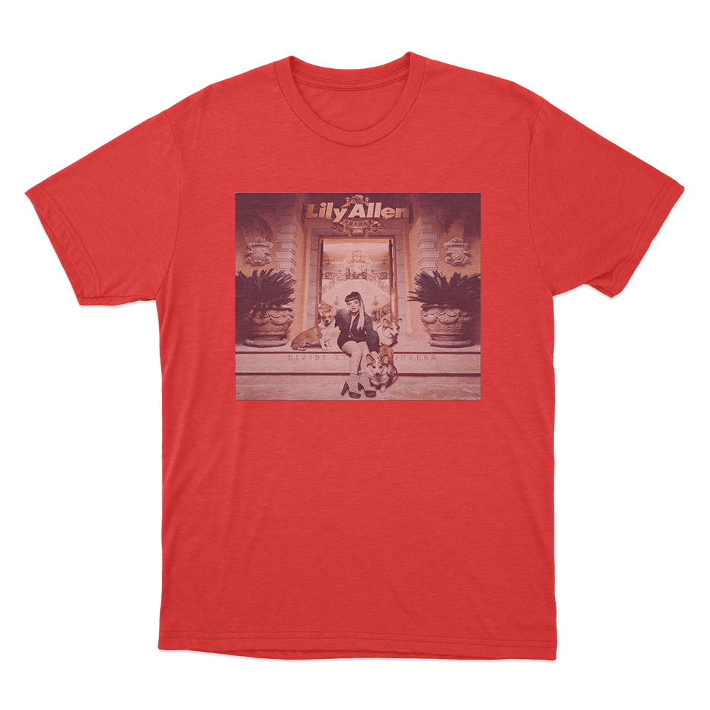 Lily Allen - Sheezus T Shirt Red Lily Allen Sheezus T Shirt Red