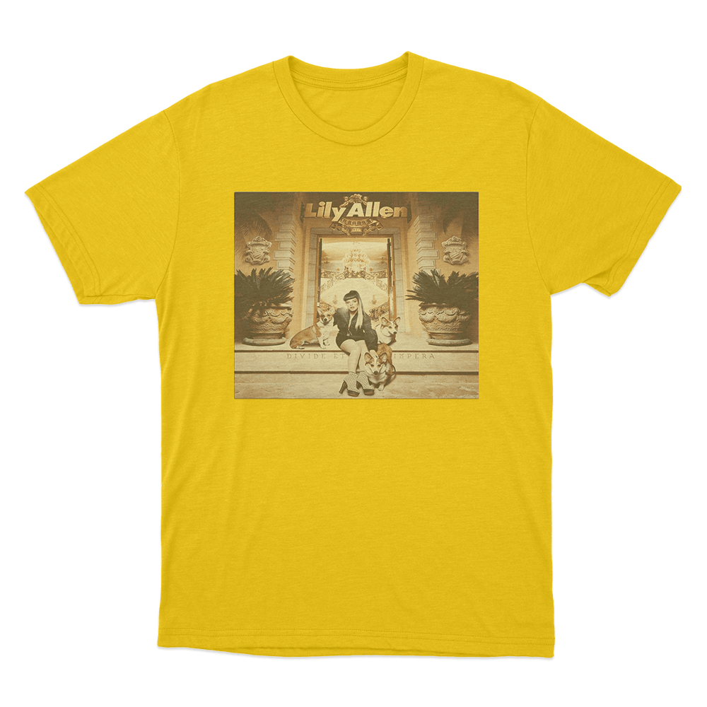 Lily Allen - Sheezus T Shirt Yellow Lily Allen Sheezus T Shirt Yellow